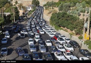 ترافیک در جاده هراز، چالوس و فیروزکوه سنگین شد