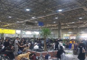 سرگردانی مسافران پرواز معراج در فرودگاه نجف
