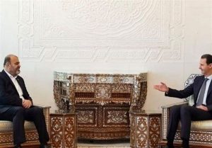 دیدار رستم قاسمی با بشار اسد؛ پیشنهاد ایران برای تأسیس صندوق
ضمانت صادرات