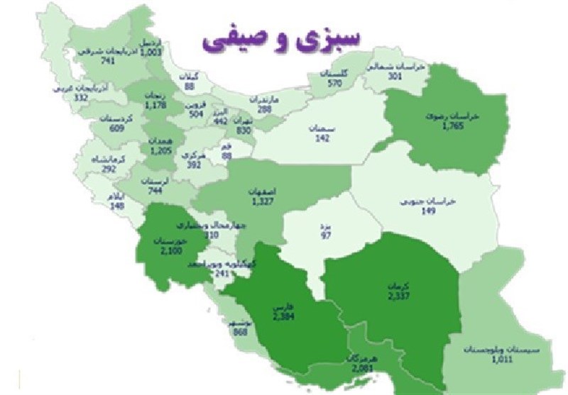 کدام استان‌های کشور برای تولید سبزی و صیفی انتخاب شدند؟ +
اینفوگرافیک