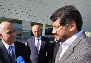استقبال معاون نخست وزیر آذربایجان از مهرداد بذرپاش
