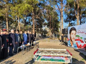 برپایی مراسم گرامیداشت شهید "جانی بت
اوشانا" با حضور وزیر فرهنگ + فیلم و عکس